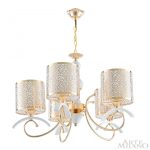 Подвесная люстра Arte Milano Florentia-9787 309787/5 Wh/Gd
