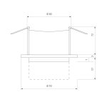 Встраиваемый светодиодный спот Elektrostandard 9917 LED 10W 4200K белый матовый 4690389161667