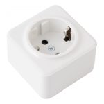 Розетка с заземлением и шторками Arte Milano 310.40-1.white