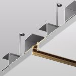 Шинопровод магнитный встраиваемый для ГКЛ Denkirs Shine Hide TR5702-SB