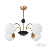 Люстра на штанге Arte Milano Napoli 312066/D700/4 BS/BK