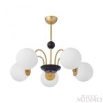 Люстра на штанге Arte Milano Napoli 312066/D700/5 BS/BK