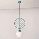 Подвесной светильник ImperiumLoft Leaf B Green 312173-26