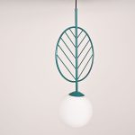 Подвесной светильник ImperiumLoft Leaf B Green 312173-26