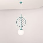 Подвесной светильник ImperiumLoft Leaf B Green 312173-26