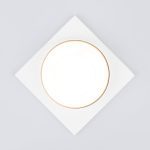 Встраиваемый светильник Elektrostandard 116 MR16 золото/белый 4690389168970