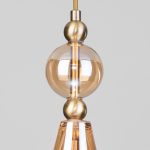 Подвесной светильник Eurosvet 50202/1 янтарный