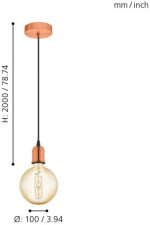 Подвесной светильник Eglo Yorth 32539