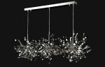 Подвесной светильник Crystal Lux GARDEN SP3х3 L1200 CHROME