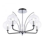 Люстра на штанге Arte Milano Napoli 321007/5 BK.CR