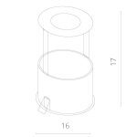 Встраиваемый светильник ARTE Lamp A3120PL-1WH