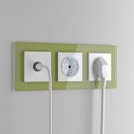 Розетка с заземлением, безвинтовой зажим Werkel белый W1171301 4690389155321