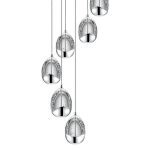 Подвесная люстра DeLight Collection Terrene MD13003023-7A chrome