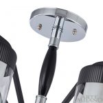 Люстра на штанге Arte Milano Napoli 332646/5 CR+BK