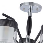 Люстра на штанге Arte Milano Napoli 332646/5 CR+BK