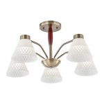 Люстра на штанге Arte Milano Napoli 336350/5 AB