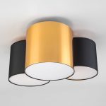 Потолочный светильник TK Lighting Mona 3445 Mona Black/Gold