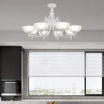 Потолочная люстра Arte Milano 340049/8 WT+SL