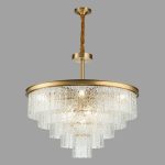 Подвесная люстра Belfast Harland 6308-8 BR CL