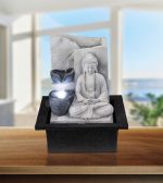 Фонтан декоративный Globo Albert Светящийся Будда 93019