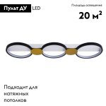 Потолочная люстра De Markt Оскар 510013403