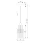 Подвесной светильник Eurosvet Soho 50209/1 хром