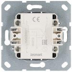 Выключатель одноклавишный перекрестный 10A 250V с накладкой, цвет Тауп Jasmart G3013T