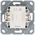 Выключатель одноклавишный проходной Jasmart 10A 250V с накладкой G3012T