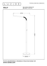 Торшер Lucide Gilly 36712/04/30