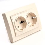 Розетка 2-местная Stekker PST16-9014-02 с защитной шторкой 39240