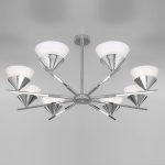Люстра на штанге Eurosvet Rylee 70138/8 хром