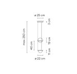 Подвесной светильник ImperiumLoft Palma 168489-22