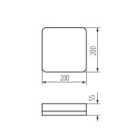 Потолочный светильник Kanlux Iper 37294