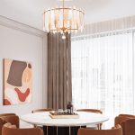 Люстра на штанге Arte Milano Sorrento 373309/6/350/470 GD