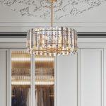 Люстра на штанге Arte Milano Sorrento 375209/6/350/490 GD