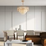 Люстра на штанге Arte Milano Sorrento 376109/7/300/490 GD