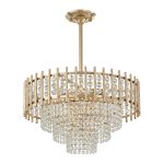 Люстра на штанге Arte Milano Sorrento 376109/7/300/490 GD