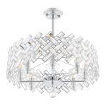 Люстра на штанге Arte Milano Sorrento 377019/8/300/570 CR