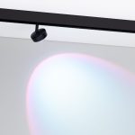 Трековый магнитный светильник Arlight MAG-ORIENT-SUNSET-R76-6W Day4000-MIX (BK, 70 deg, 48V, TUYA) 048331