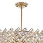 Люстра на штанге Arte Milano Sorrento 378019/9/300/570 GD