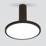 Накладной светильник Elektrostandard DLS029 12W 4200K черный матовый