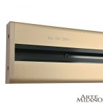 Накладной шинопровод с выключателем Arte Milano Am-track-sockets 385205TOB/50 Gold
