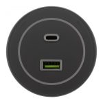 Трековая розетка Arte Milano Am-track-sockets-39 399732TS/USB-Type-C Silver