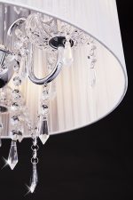 Торшер Eurosvet 2045/3F хром/белый