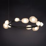 Подвесная люстра Delight Collection Matter 5055P/D910 black/white