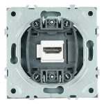 Розетка HDMI 2.0 Type A (механизм) Stekker Эмили RST00-5118-09 антрацит soft touch 50168