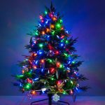 Светодиодная нить Eurosvet 400-102 мульти с эффектом мерцания 20м IP65