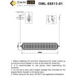 Подвесная люстра Omnilux Cedrello OML-68813-01