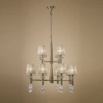 Подвесная люстра Mantra Tiffany Bronze 3870