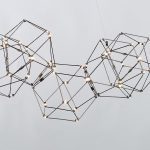 Подвесная люстра Eurosvet Uma 90169/12 черный жемчуг a061154